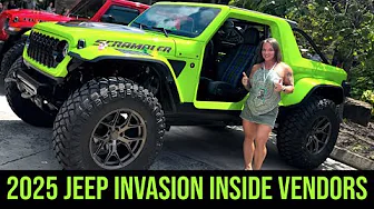 Inside the 2025 Great Smoky Mountain Jeep Invasion | Indoor Vendors Walkthrough