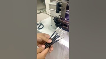 4 tons of servo motor is equipped on HH-370 Side-feed Wire Stripping and Terminal Crimping Machine