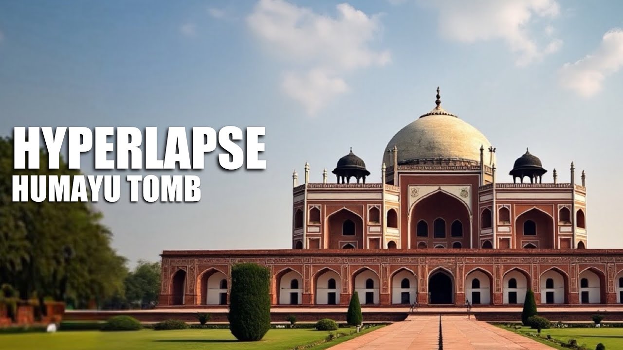 Hyperlapse Humayu Tomb | Hyperlapse Delhi | Delhi Cinematic video | Delhi timelapse | Vipintiwaari