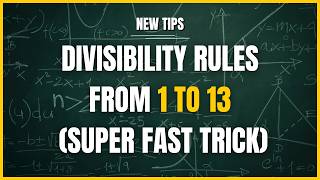 All Divisibility Rules From 113 In One 