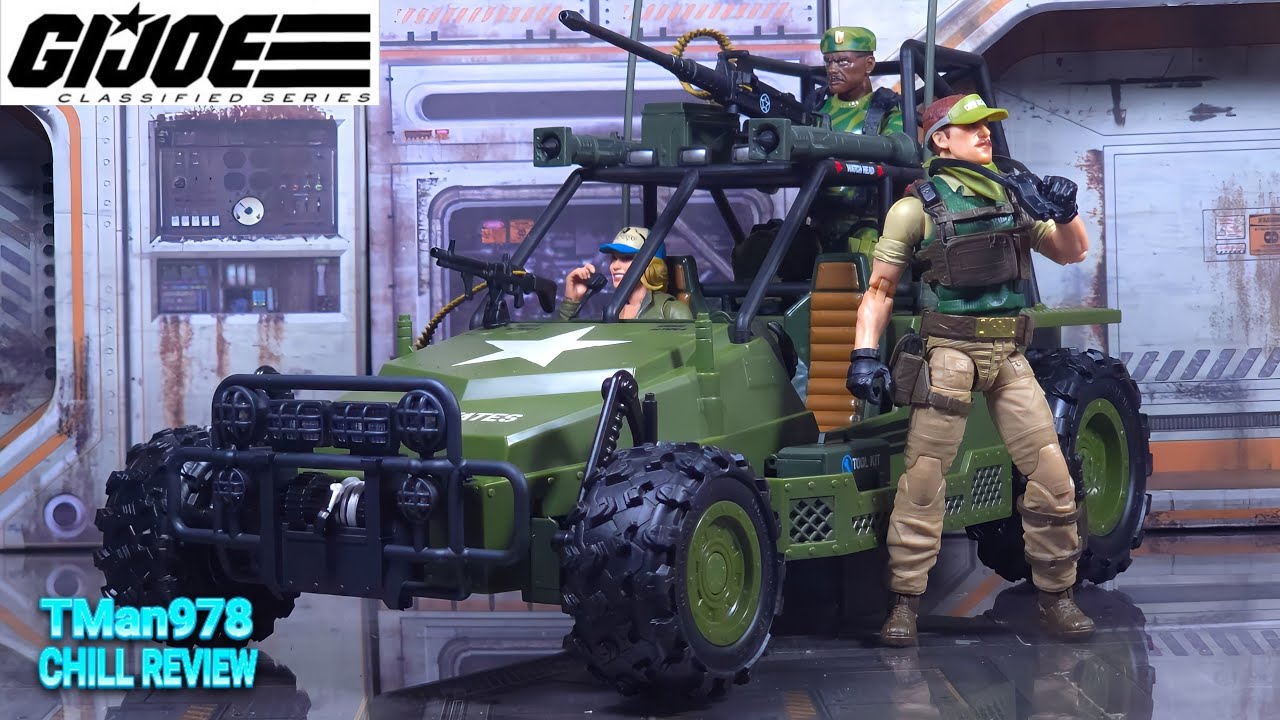 G.I.ジョー クラシファイド 車 AWEストライカー クランクケース 1/12 GI Joe Classified Crankcase & A.W.E. Striker - YouTube