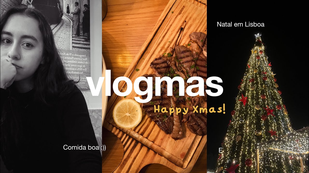 weekly vlog🎄| vlogmas: Natal em Lisboa com a minha família :)