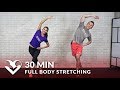 30 Minute Full Body Stretching Exercises - How to Stretch to Improve Flexibility & Mobility Routine