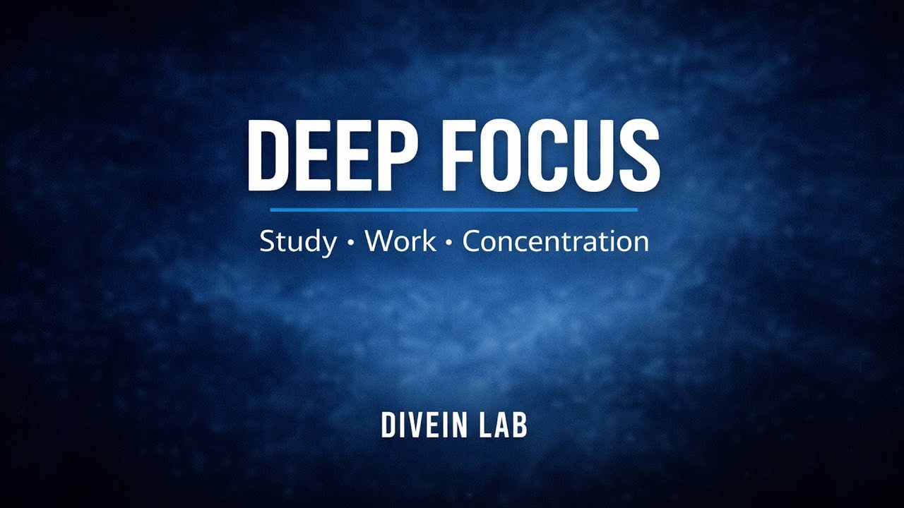 Deep Focus – 1 Hour Ambient Music for Studying & Concentration