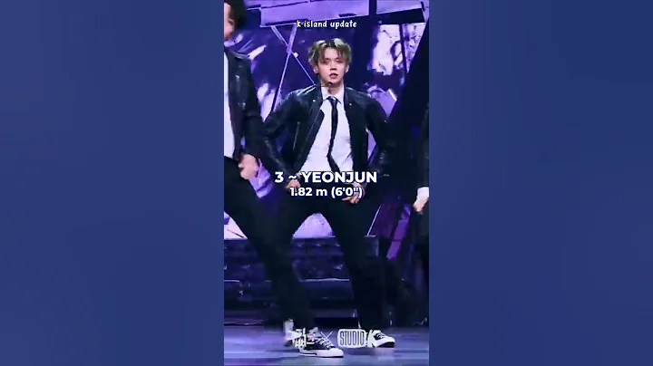 TXT HEIGHT RANKING (Ranked from shortest to tallest)