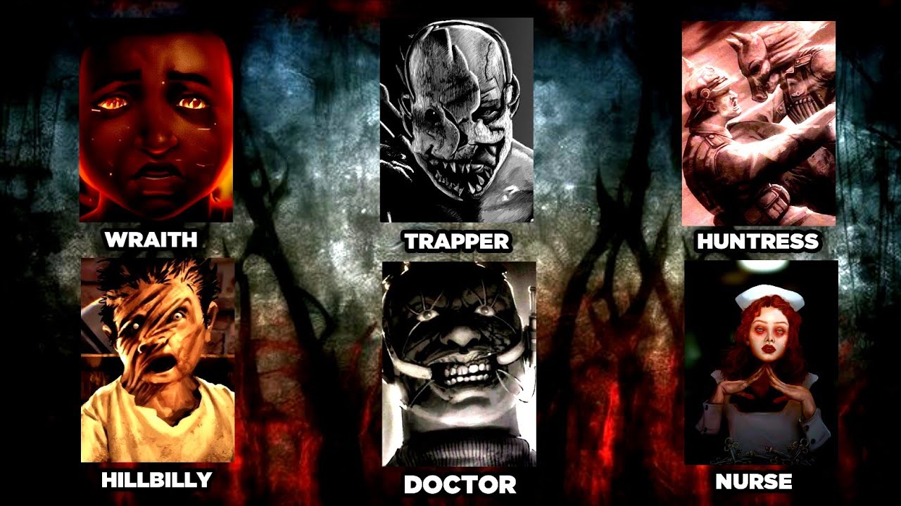 Gua Jelasin 41 CERITA KILLER Dead By Daylight Part 1 ( 1-10 KILLER ...