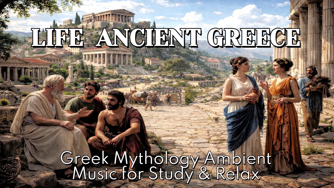 Life in Ancient Greece - Ambient Music for Study & Relax