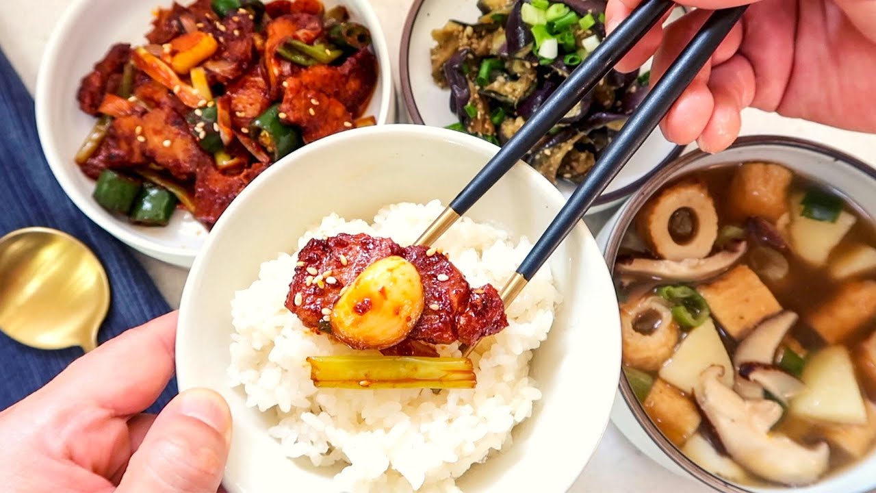 How to: Modern Korean Meal - Hansik Set B