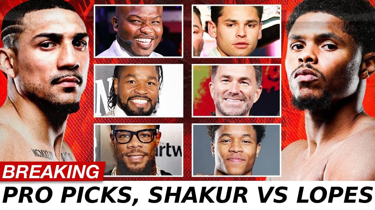 BREAKING: Boxing Pros SHOCKING Predictions on Shakur Stevenson vs Teofimo Lopez!