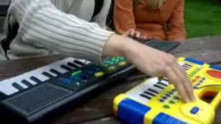 Circuit Bending With Two Keyboards