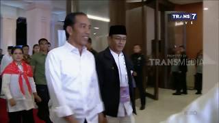 PRESIDEN JOKOWI HADIR DI LOKASI DEBAT CAWAPRES 2019
