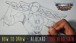 How To Draw A Cartoon Mobile Legends Char Fun Art Alucard Tutorial Step By Step Youtube