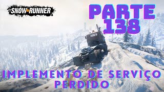 Snow Runner Parte 138 implemento de serviço perdido