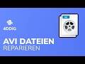 AVI-Dateien reparieren: 4 einfache Wege | 4DDiG File Repair