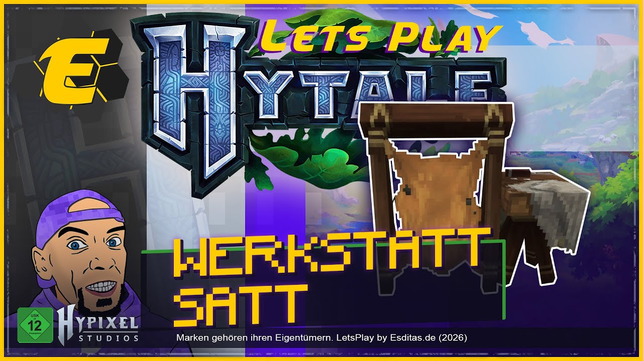 Werkstatt SATT 🪓 007 🛠️ Hytale - Lets Play - Deutsch - HD - Multiplayer