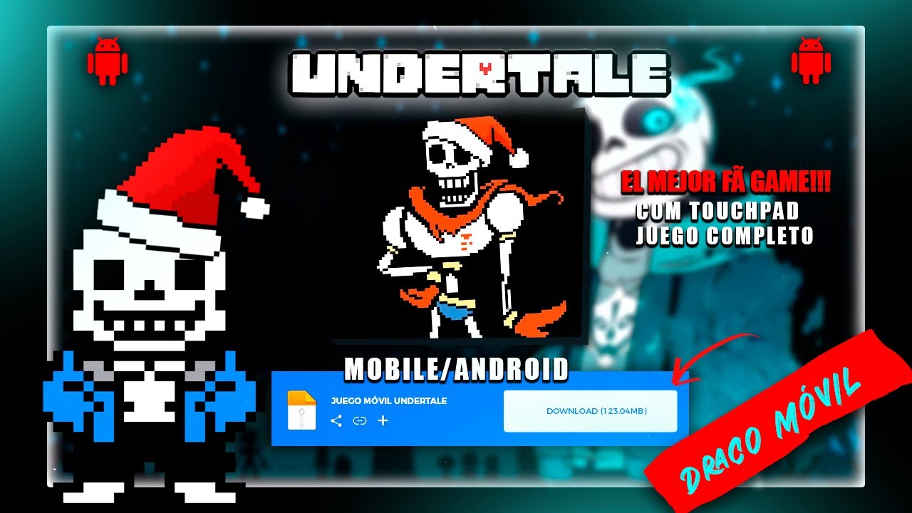 UNDERTALE MOBILE COMPLETO ACTUALIZADO 2026 - JUGANDO CON TOUCHPAD EN EL CELULAR ANDROID [REVIEW]