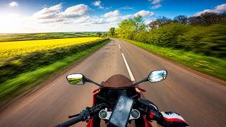 Spring in the British Countryside | Honda CBR650R