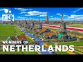 Capture de la vidéo Wonders Of The Netherlands – Discover Windmills, Canals, And Tulip Fields | Travel Video 4K