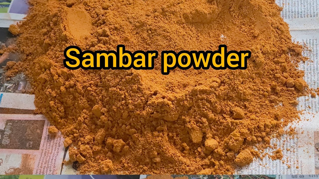 Sambar powder( Homemade)/ grihastha 