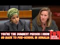 Congress Erupts In Laughter As Smart Business Woman Turn The Tables on Ilhan Omar