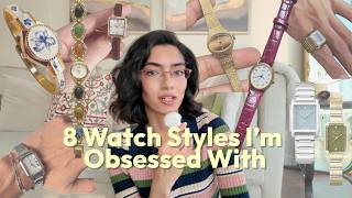 8 Watch Styles I'm Obsessed With | Retro Watches | Vintage Luxury Watches | Unisex Watches
