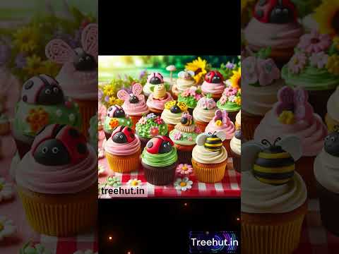 Bugs Cupcake Ideas, Mini Cake Decoration Ideas - 4745