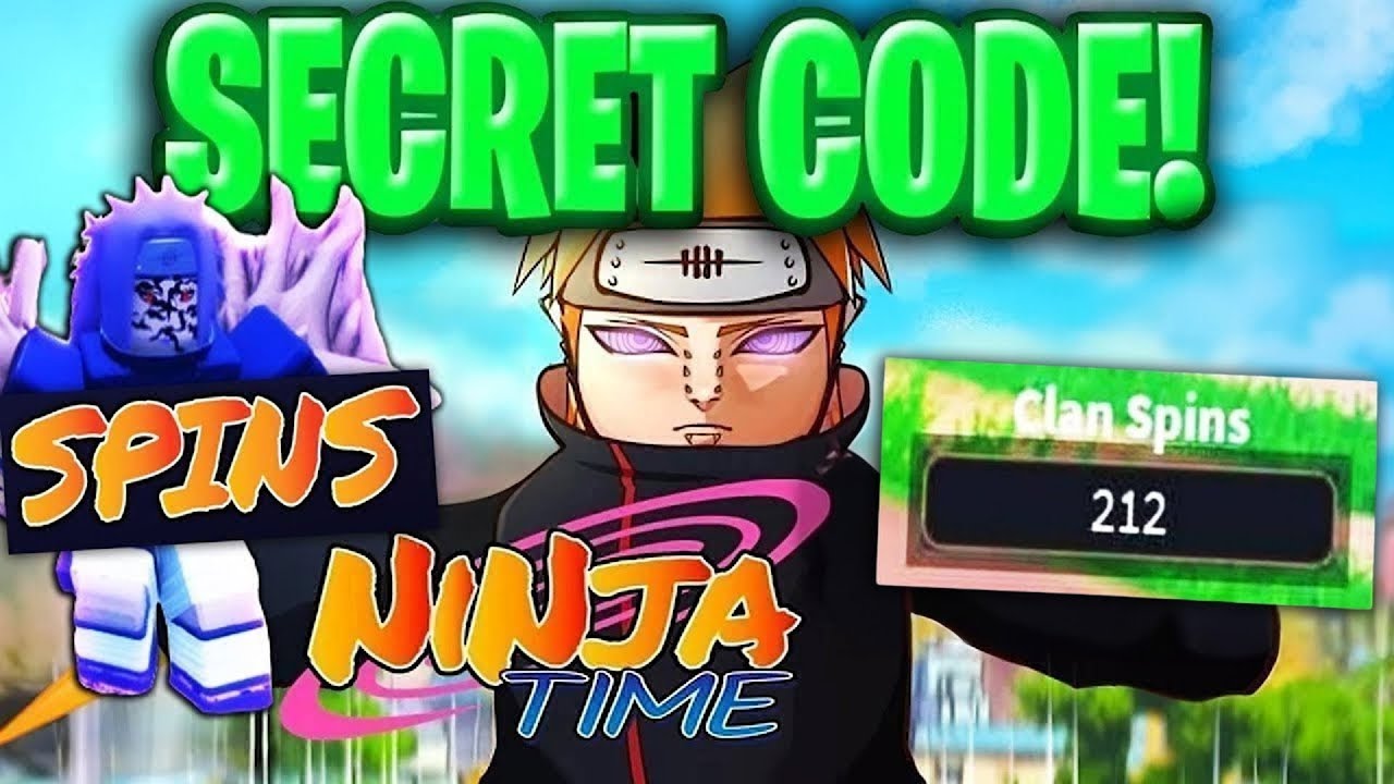 Ninja Time SECRET ADMIN SPINS CODES! Roblox - YouTube