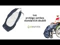 Vidéo: Protège-jambes imperméable et chaud pour fauteuil roulant