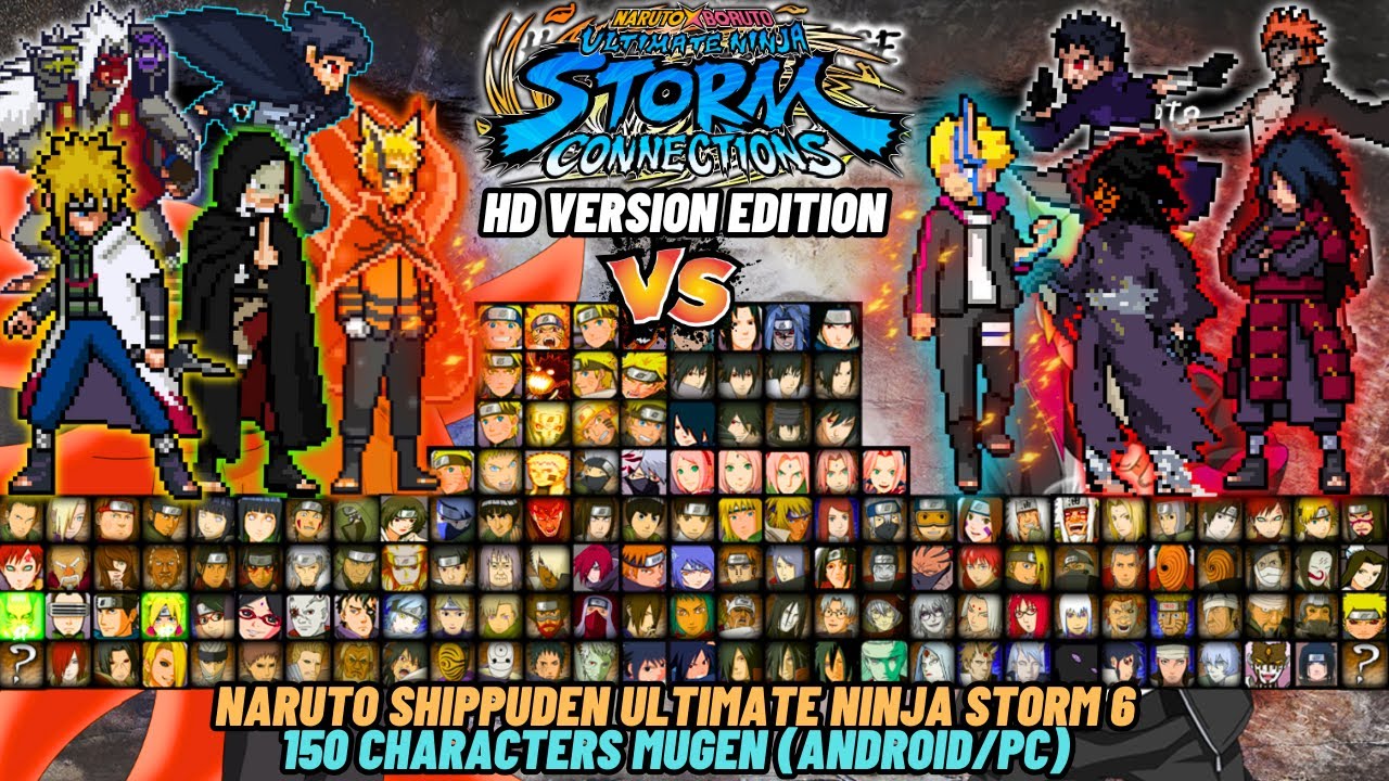 RELEASE‼️ NARUTO SHIPPUDEN Ultimate Ninja STORM 6 Mugen HD Version Edition 2025 (Android/Pc)