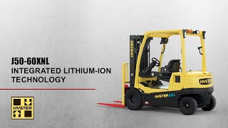 Hyster J60XNL - Integrated Lithium-ion Power