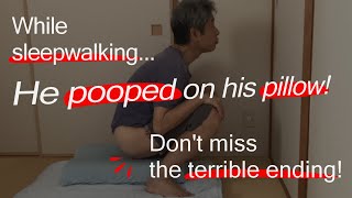 Poop On The Pillow While Sleepwalking