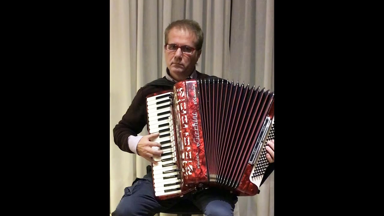 Luigi Pasqualin fisarmonicista -  Czardas  (V.  Monti)