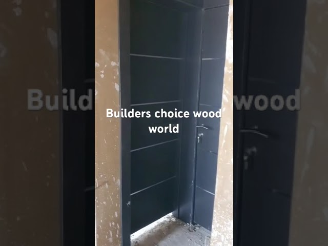 Gray Color HDF Door
