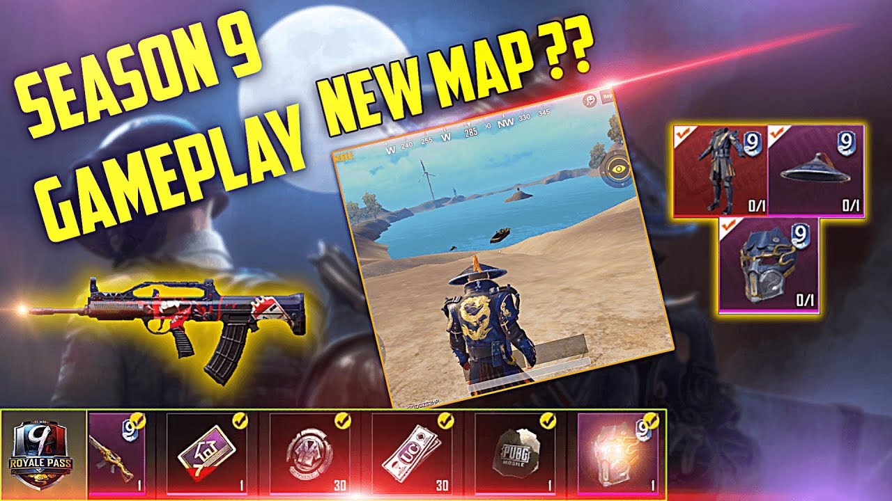 Season 9 Gameplay , Details and Leaks in PUBG MOBILE