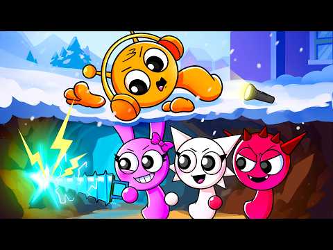 OREN Caught Them HIDING UNDERGROUND?! Sprunki Cartoon Animation