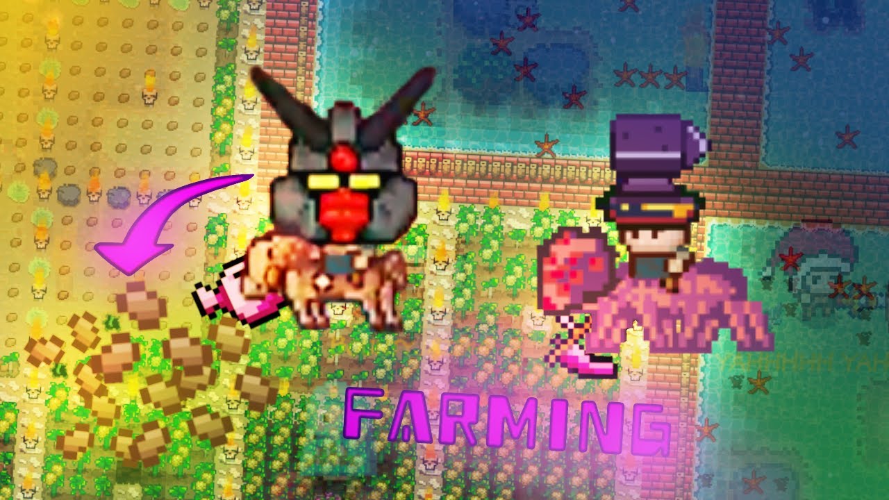 Helping Zmmmy with his farm! - Pixel Survival 3