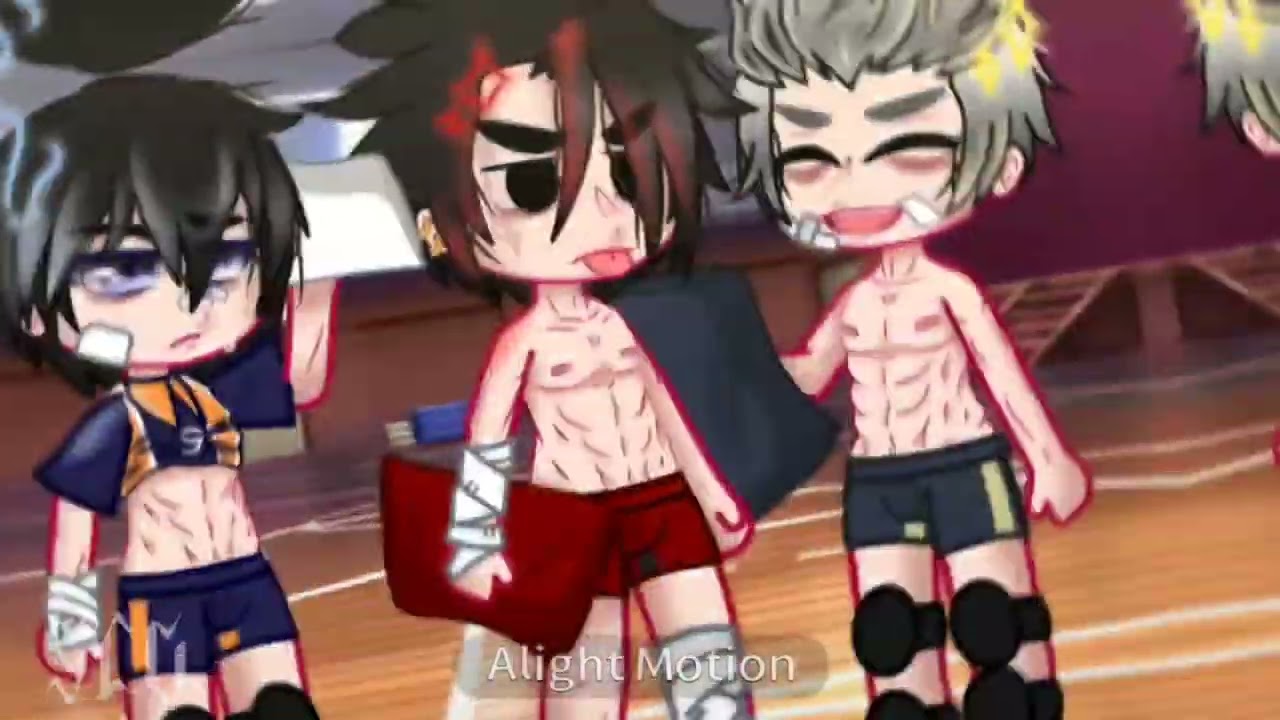 "Waffles~✨" ||Gacha Club {{Haikyuu [[🖤KageHina🧡-🖤 KurooKen💛-🤍BokuAka🖤]]}}