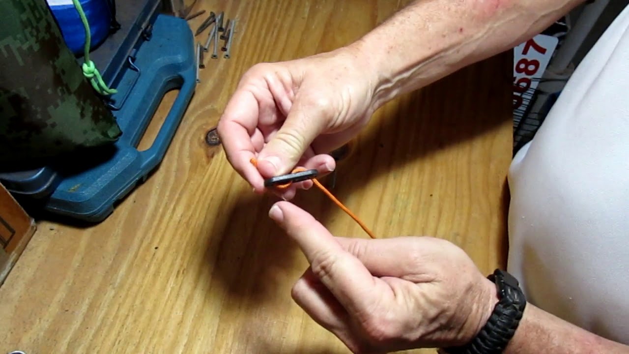 Bushcraft Quick Tips - How to use Tent Guy Line Tensioners 