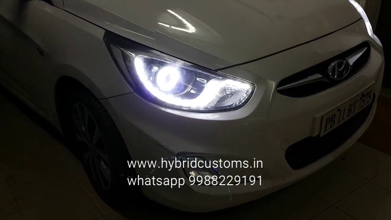Verna Fludic Custom Projector Headlight