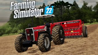 Semeadura da Aveia no  Kalinoski Map V2 - Farming Simulator 22