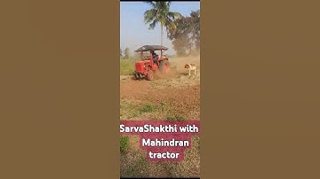 SarvaShakthi Rotavator company ♥️ #mahindra #tractor #rotavator working performance video good nice