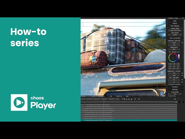 Chaos Player – Professional Image Sequence Player & Viewer