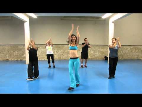 Chorégraphie du flash mob pour le téléthon 2013