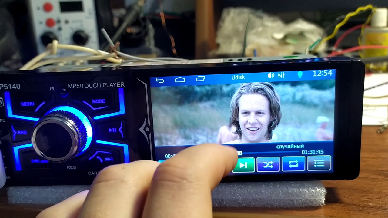 Магнитола с АлиЭкспресс p5140 сенсорная - YouTube