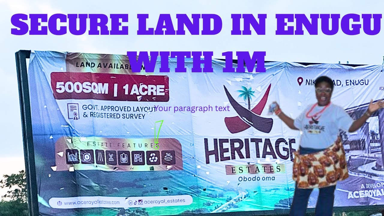 Heritage Estate Nike Enugu|The Fastest Growing Investment in the East