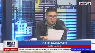 BALITAMBAYAN | July 15, 2024