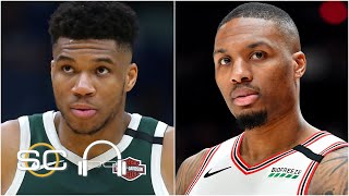 Damian Lillard worried about rules in the bubble and Giannis talks NBA Finals asterisk | SC with SVP
