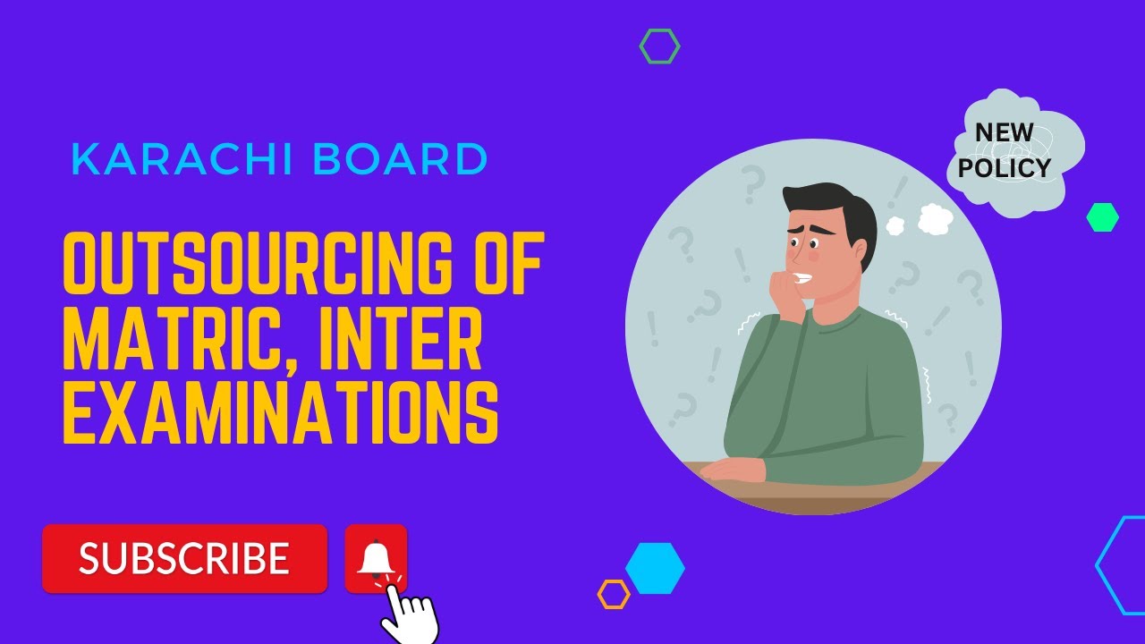 All Sindh Boards  outsourcing of matric, inter examinations| Karachi Education News