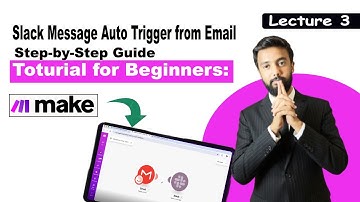How to connect email to slack in make com Slack Message Auto Trigger from Email