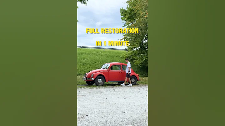 VW Beetle restoration! Full Video on my Channel #car #restoration #vwbeetle #vwkäfer #fusca thumbnail